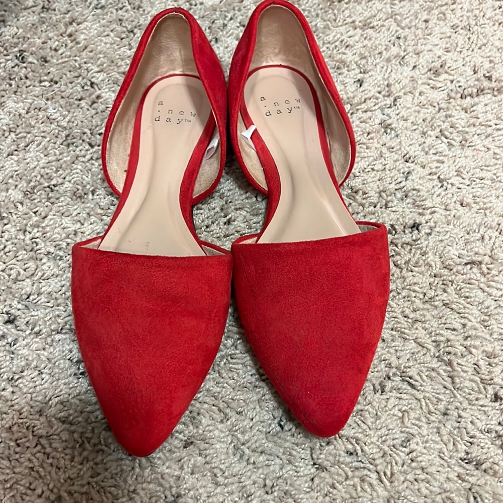 Red flats!